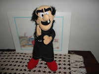Smurfs GARGAMEL Doll Vintage 1982 Peyo Wallace Berrie Ganz Bros 13 inch