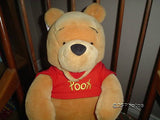 Winnie The Pooh Plush 17" Disney Store Exclusive Comes With All Tags