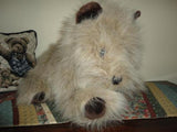 24K Mighty Star Raffles Terrier Shaggy Dog Plush Jumbo 20 Inch 5675 1990