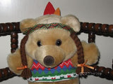 Indian Girl Teddy Bear Dake Amsterdam Netherlands RARE