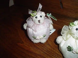 Bearington 3 Satin Handmade Scented Potpourri Bears