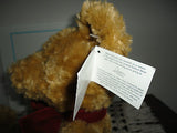 Russ Bombay Co Exclusive GILMORE 2004 7th Annual Christmas Charity Bear 16 inch