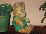 Old Antique 1930s Dutch Arthur Van Gelden Bear 26 cm Mohair 10 Inch