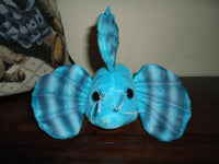 Atlantis Teal Blue FISH Stuffed Plush Wildlife Artists