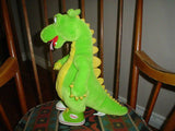 Dudley the Dragon 14 In. Stuffed Doll 1995