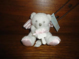 Amscan UK Miniature Angel Bear FAITH with Porcelain Cross Satin Wings All Tags