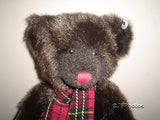 Russ Berrie Chestnut Bear 15 Inch Handmade 21225 VHTF