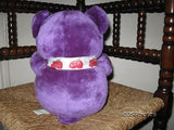 Woodland Bear Company UK Purple Stuffed Plush Bear