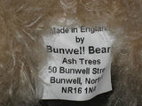 OOAK Bunwell Bear UK Artist Vivien Butlin Blonde Mohair