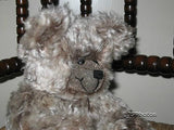 AOOAK German Mohair Bear with Bell by Pitti Bears Rare