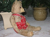 Antique Thuringia Germany Blonde Mohair Bear 1920s