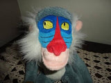 Walt Disney World LION KING RAFIKI Monkey Stuffed Plush