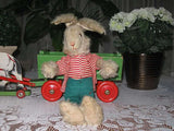 Antique Schuco Bigo Bello Bunny 1950s Mohair Rare