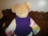 Pickford Brass Button 1960's IVY Flower Child Bear