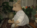 Antique Pre WW1 German Bing Bear 23 Inch Tilt Growler