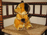 Vintage Dutch Mother & Puppy Dog Plush Toys Cute