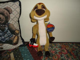 Walt Disney Exclusive Lion King TIMON Stuffed Meerkat with Ladybug 11 inch