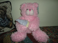 Pink Teddy Bear with Ice Cream Cone 15 inch Katz Group Canada