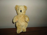 Antique Old Fully Jointed 8 Inch Plush Teddy Bear 60s