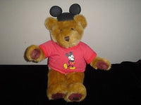 Walt Disney Store Bear Mickey Mouse Tshirt & Ears 18