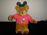 Walt Disney Store Bear Mickey Mouse Tshirt & Ears 18