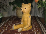 Antique Hermann Germany Bear 900/30 1927 Pre War Rare Yellow Teddy