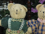 Dutch Amsterdam Teddy Bears Boy & Girl Couple