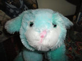 Turquoise Blue BUNNY RABBIT Super Soft Plush Toy 9 inches