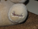 Harrods UK Cream Plush Bear