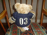 Gund Pottery Barn Kids Plush Teddy Bear Sports Clancy 15 Inch 43098 2003