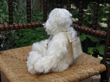 Dean's Rag Book UK Matilda The Best of Friends Teddy Bear 2000 White Mohair