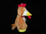 Ganz Wee Bear Village Large Doodle Rooster Bear Plush 11.5 inch New with Tags
