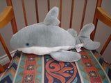 Ganz Shark Stuffed Plush 1990 Heritage Collection 18"