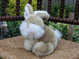 Beige Laying Bunny Rabbit Plush Evora Netherlands