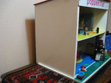 Vintage 70s Okwa Poppenflat Netherlands Small Doll House Condo Flat w Miniature