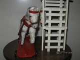 Antique 1940s Austrian Old White Mohair Horse on Wheels Pull Toy 11 Inch Rare