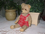 Antique Thuringia Germany Blonde Mohair Bear 1920s