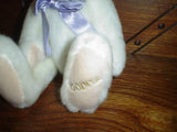 Godiva Chocolates Easter Bunny Rabbit Stuffed Plush 1990s 12in. Foot Embroidered