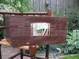 Antique 1940s Doll House German Pine Wood With Accessories German Ari Dolls
