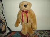 Russ Berrie EUREKA Bear Suede Paws Jointed RETIRED Nr 726