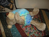 PK Toys SNORING SLEEPING BABY BEAR with Pillow Velvet Soft Plush