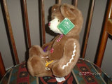 Russ Cookie Christmas Candy Gingerbread Bear 14 inch