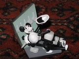 Mickey Mouse Cinemagic 2.5 inch Steamboat Willie Figure TOMY UK