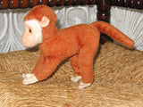 Old Antique German Vari / Baboon Monkey Silk Plush Very Rare