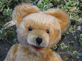 Antique Fechter Austria 1950s Blonde Mohair Bear Growler 12 Inch