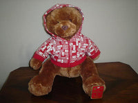Aeropostale Annual Christmas Bear Wearing a Red Jacket 16 Inch ALL Tags 2007
