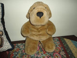 AG Carlton Cards Heartwarmers SHAR PEI DOG Plush 14 Inch Felt Nose