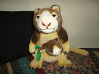 KM Tree Kangaroo With Baby Plush American Zoo Aquarium Assoc EXCLUSIVE 1998