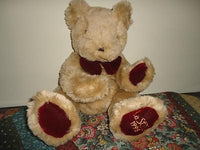 La Senza Strauss Hand Puppet Bear Plush 16 inch Retired 1998
