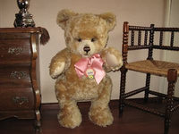 Steiff Studio JACKIE Bear 408533 1953 Replica WORLDS LARGEST 29.5inch - 75 cm